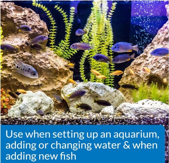 API STRESS COAT Aquarium Water Conditioner 4-Ounce Bottle (85B)