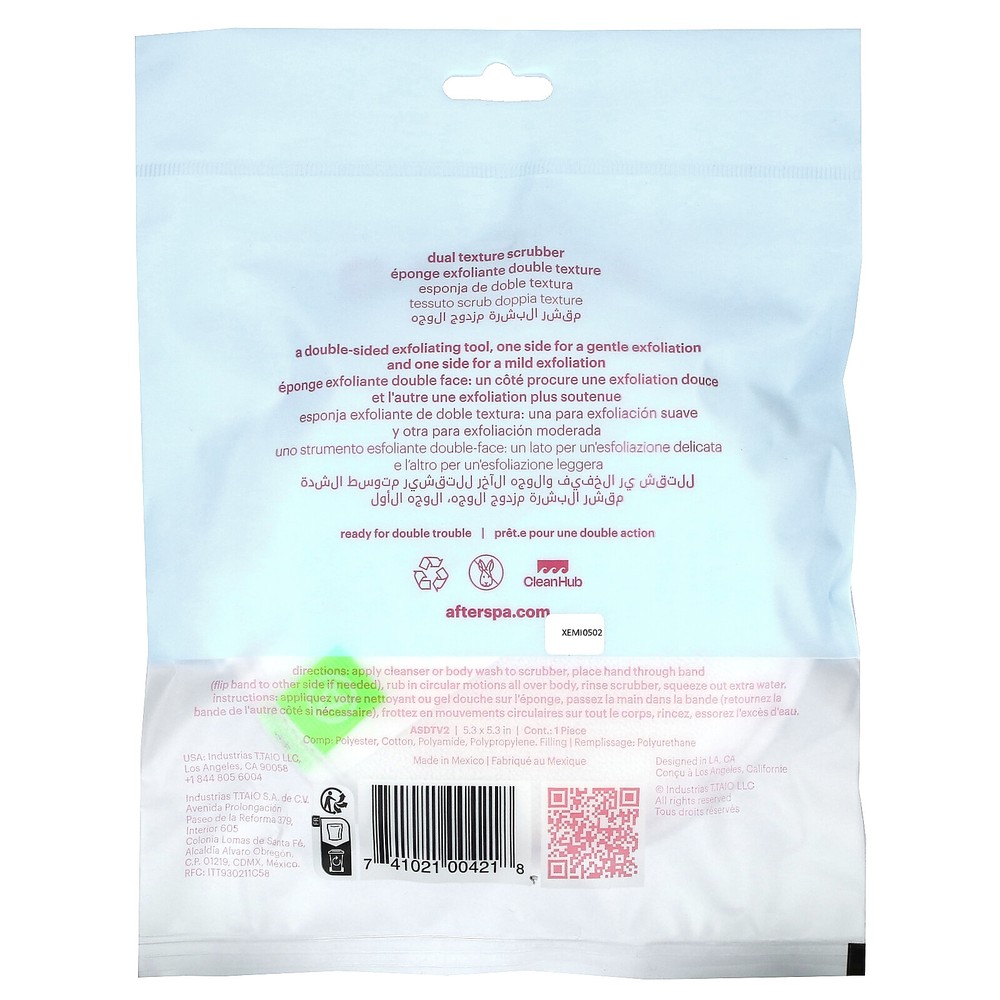 Dual Texture Scrubber, 1 Scrubber