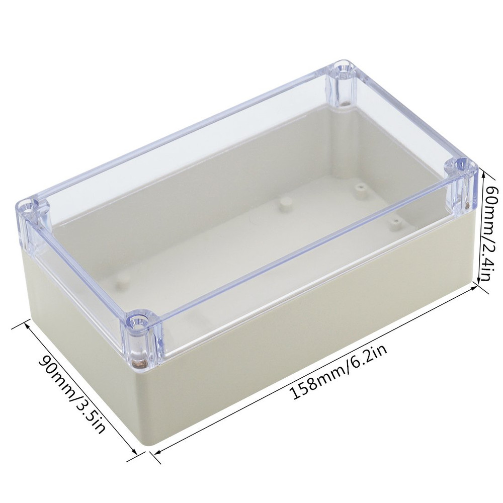ABS Plastic Junction Box Dustproof Waterproof IP65 Electrical Enclosure Box Univ