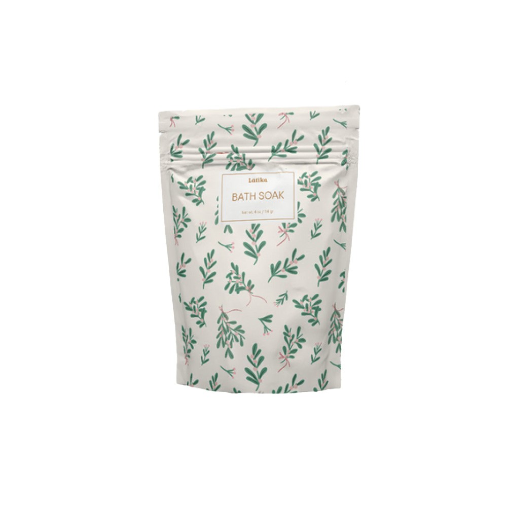 LATIKA BATH SOAK: HOLLY 4"X6", 4OZ BAG/1 EA