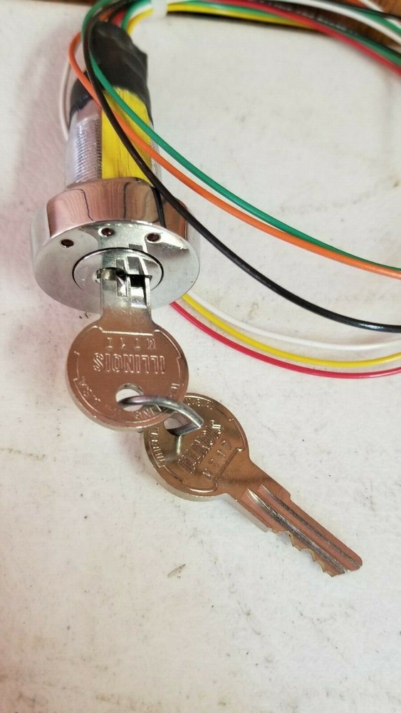 3 Position Key Switch With Red Indicator Lights, Grayhill rotary switch