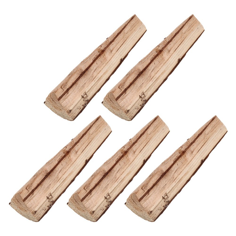 5 Pcs Garden Decorative Firewood Logs for Fireplace Pit Table Decoration