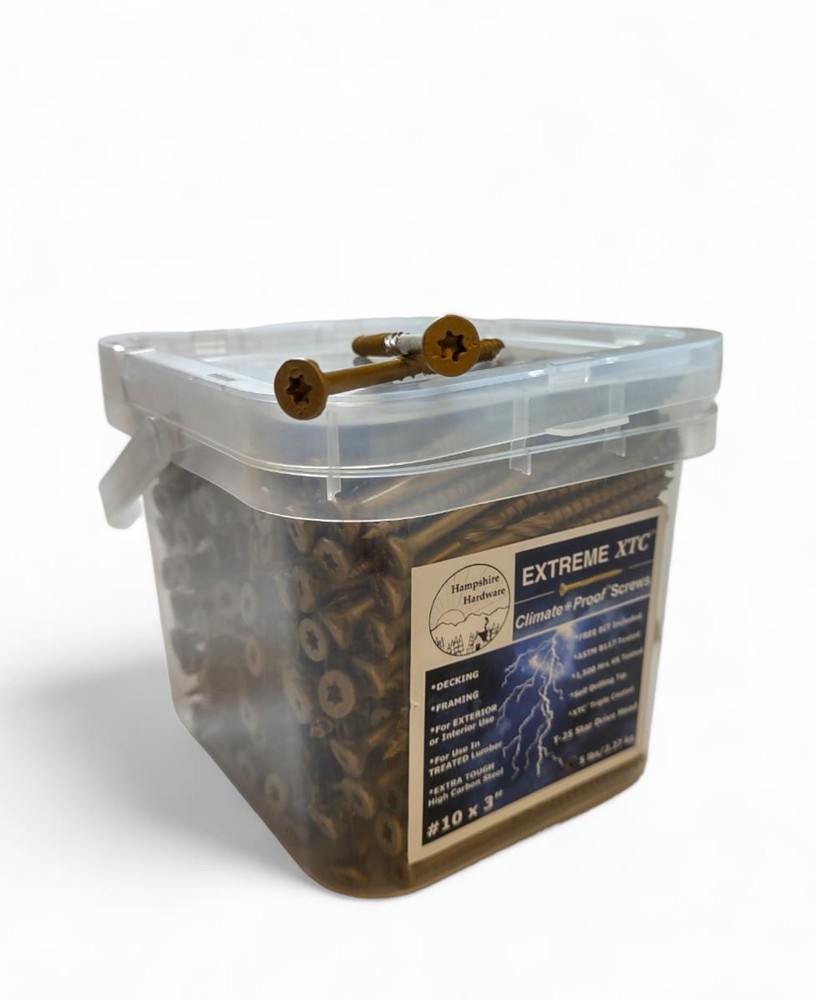 XTC™ Climate Proof™ Decking and Framing Screws #9 x 2.5"