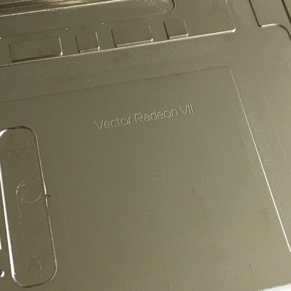 EKWB EK-Vector Radeon VII GPU Backplate Only - Nickel