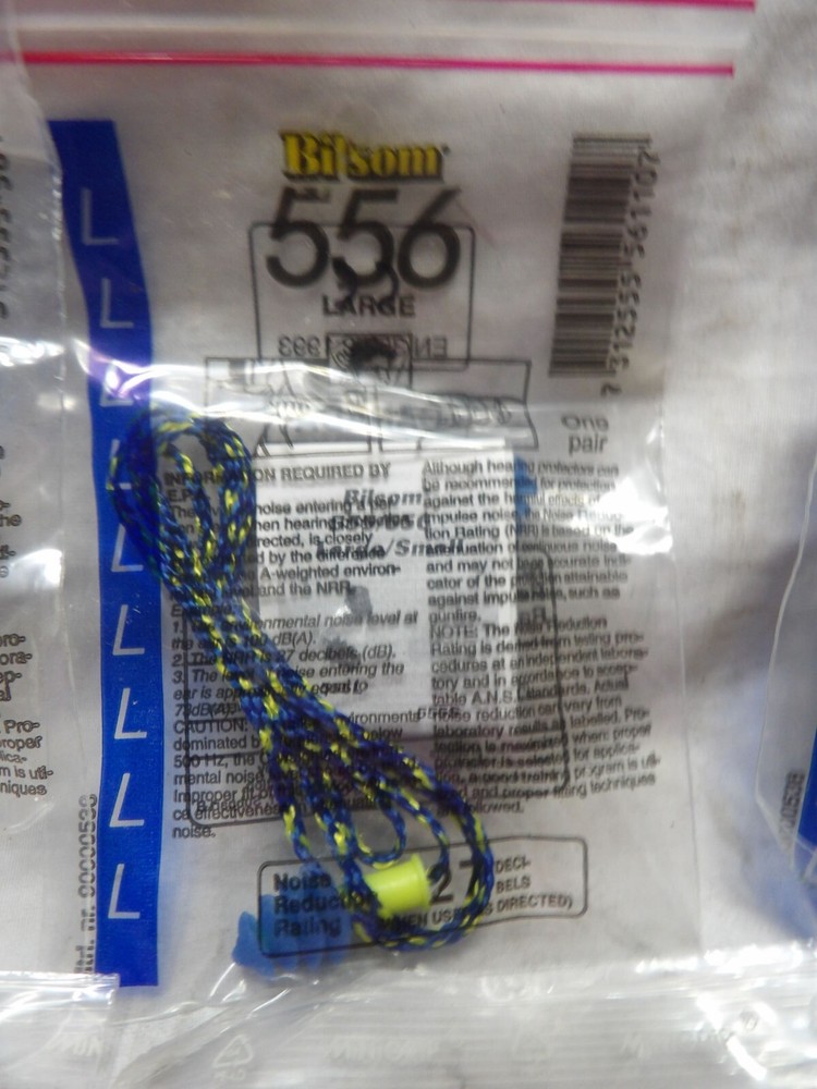 Bilsom 556 Size Large Ear Plugs (20 Pairs)