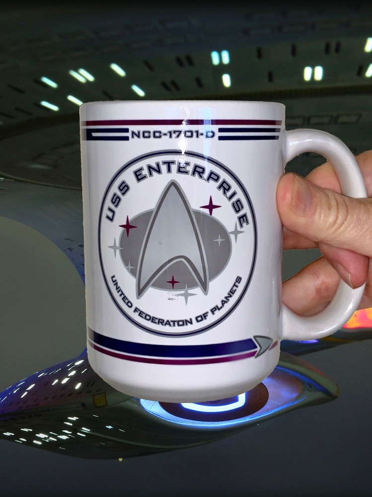 TNG Enterprise 11 oz Ceramic Mug Prop