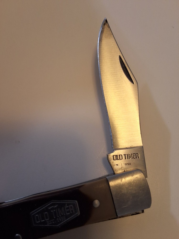 SCHRADE Old Timer SINGLE BLADE Folding Pocket Knife 0722