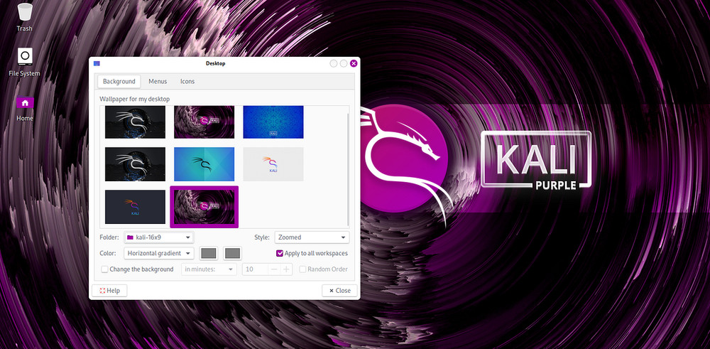 Kali Linux Purple 2025.2 Bootable USB (64-bit, Legacy & UEFI Compatible)