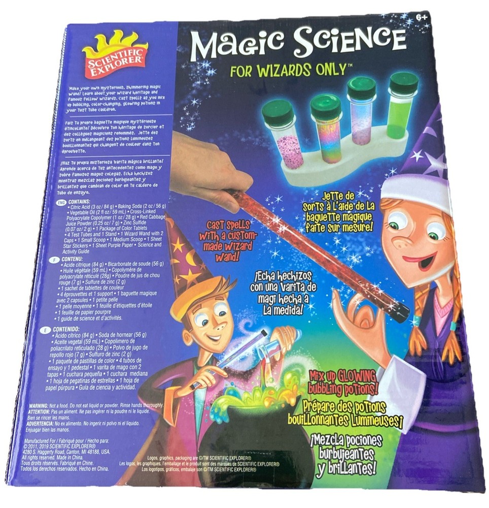 Scientific Explorer Magic Science for Wizards - TPOO-24 {D3}