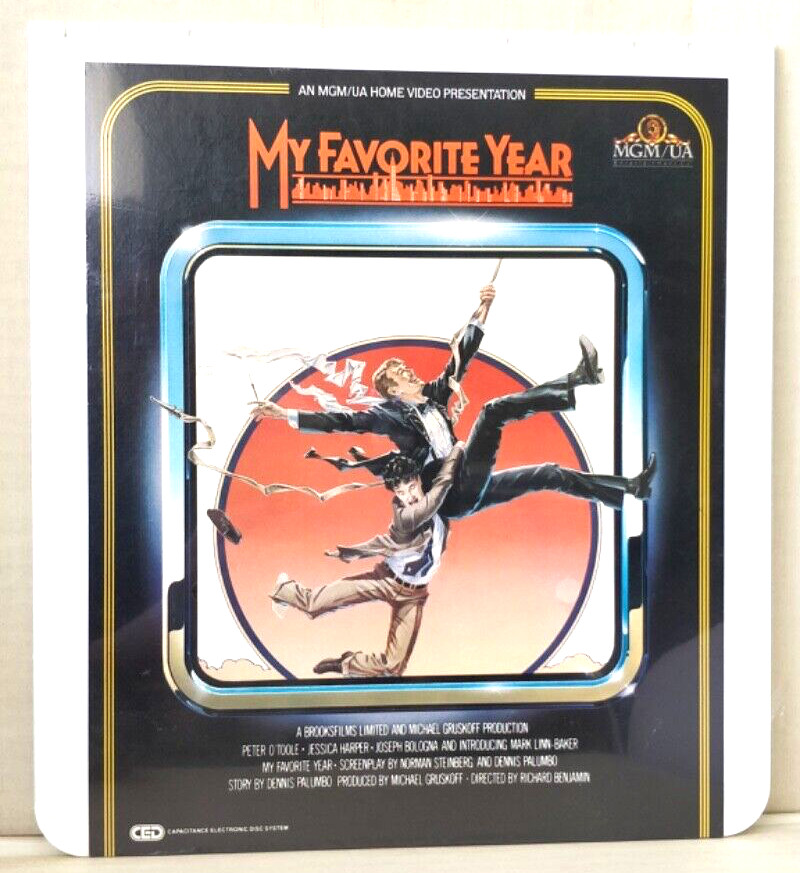 New *Sealed* -- My Favorite Year -- CED Videodisc Selectavision