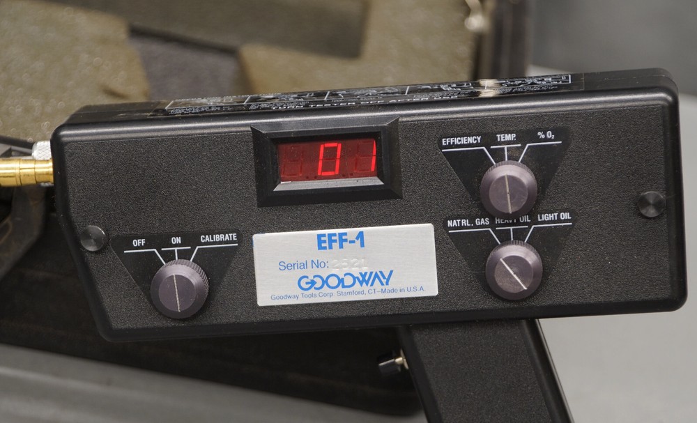 Goodway EFF-1 Electonic Combustion Efficiency Tester (R27)