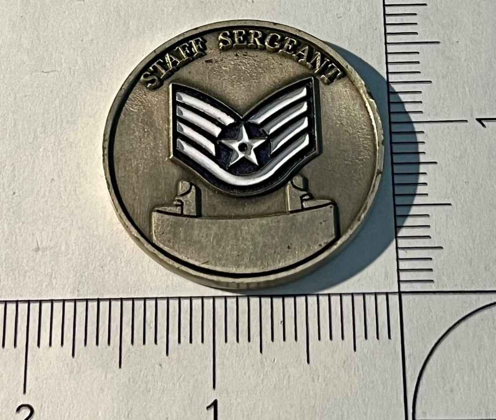 USAF Staff Sergeant Challenge Coin