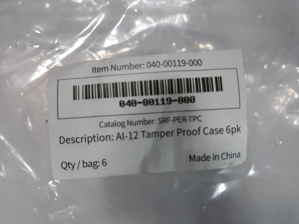 AI-12 Tamper Proof Case 6pk Dashcam Accessory