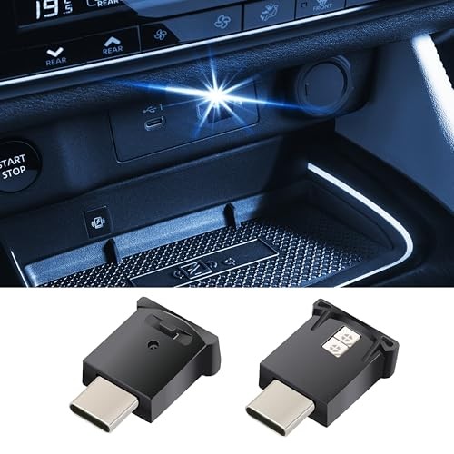 Mini USB LED Car Light, DC 5V Intelligent Interior Car Lights, TYPE-C-2
