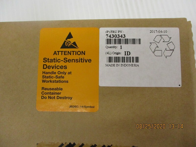Open Box, IBM, 7430343, BR SJ6