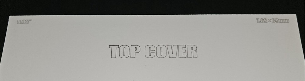 Cardboard Ammunition Box KIT for .40 Smith & Wesson