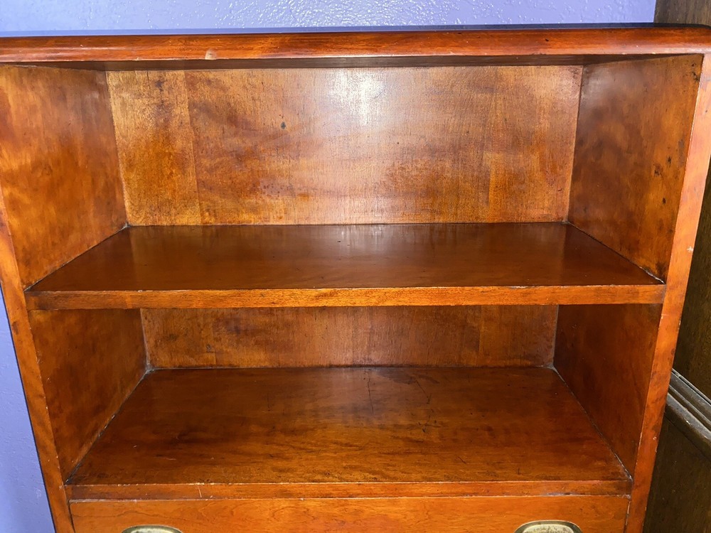 Antique Bookshelf With Drawers