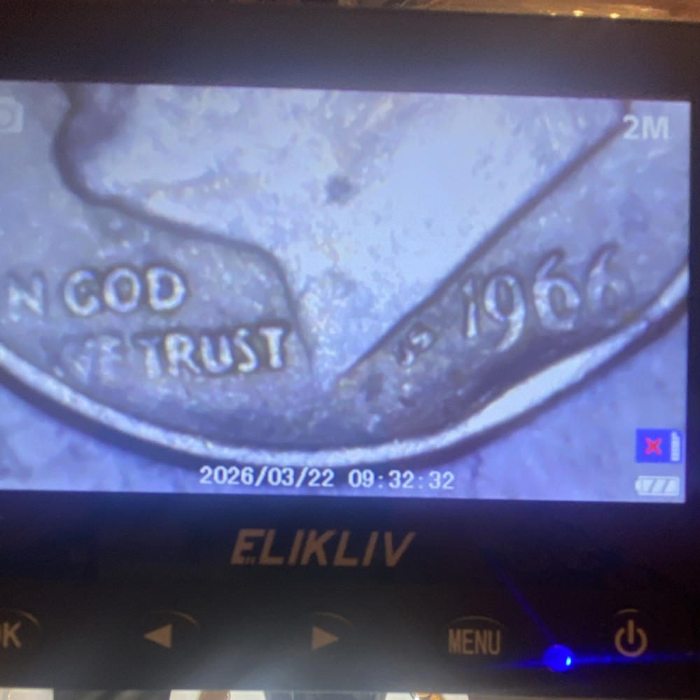 Mint mark Error , 1966 Roosevelt Dime 10C Circulated US .