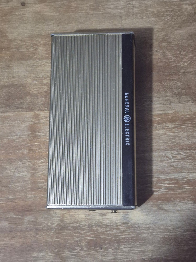 Two Vintage General Electric Transistor Radio's