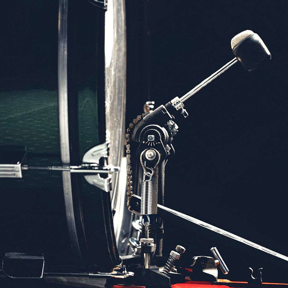 2 Pcs Pedal Spring Percussion Hardware Bass Drum Replacement Springs Part