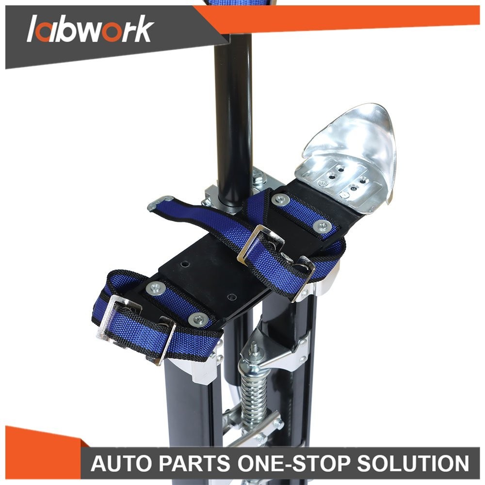 Labwork Adjustable Aluminum Alloy Stilt For Drywall Painter Walking Tool 18"-30"