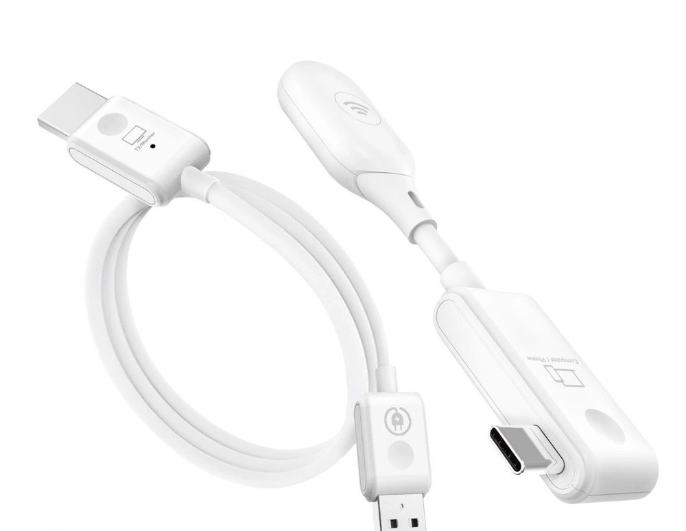 EZCast Compact Mate Wireless HDMI Transmitter and Receiver, Plug and Play