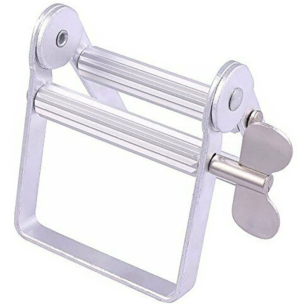 Toothpaste Squeezer, Metal Tube Squeezer Paint Wringer Silver