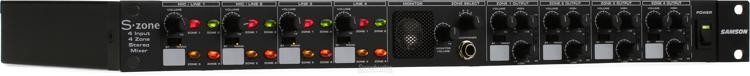 Samson S-Zone Rackmount Zone Mixer