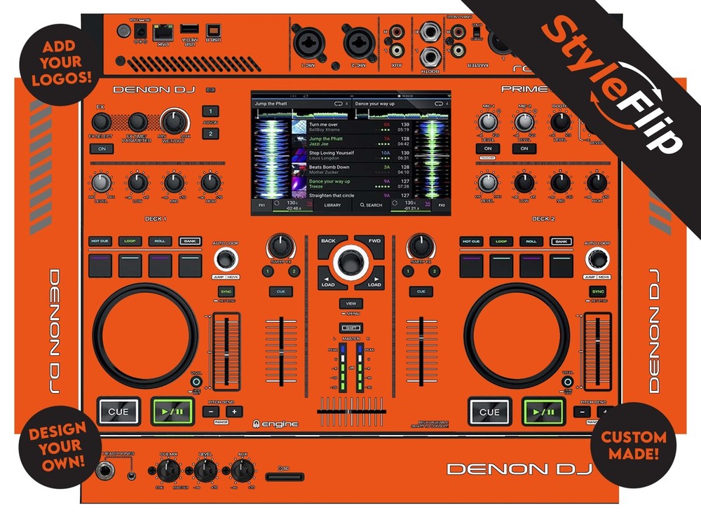 Denon Prime Go Skin | Custom | Protective Decal | StyleFlip Skins