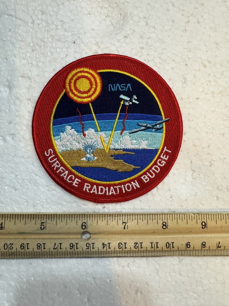 Vintage NASA Patch- Surface Radiation Budget