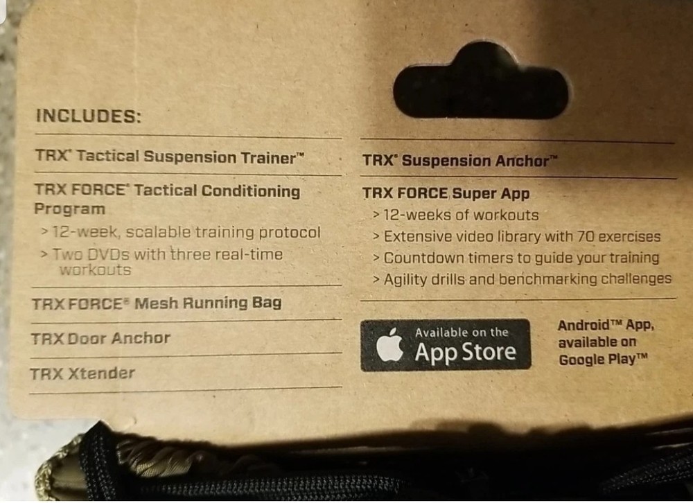 TRX FORCE KIT: TACTICAL A 360-DEGREE TRAINING SOLUTION FOR TACTICAL ATHLETES NEW