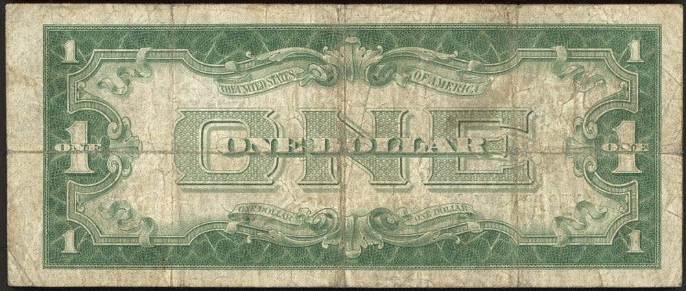 1928 A $1 One Dollar FUNNYBACK Silver Certificate Note Fr#1601