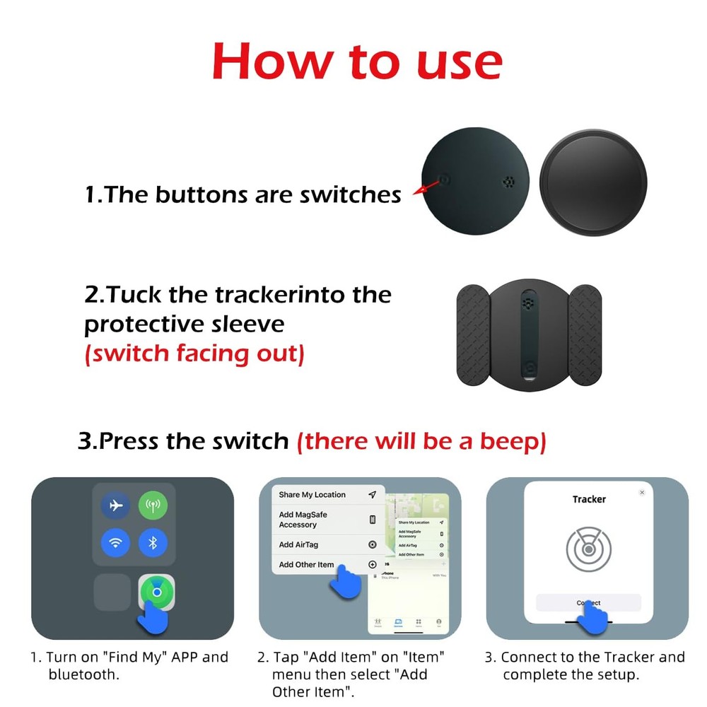 Car GPS Tracker for Vehicles Worldwide Work black