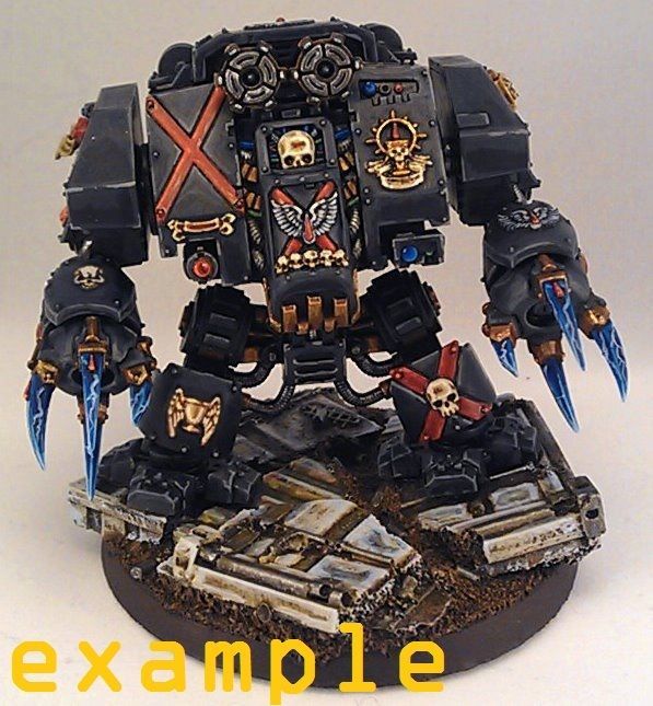 60mm Resin Base CONTAINER CARGO WARHAMMER 40K