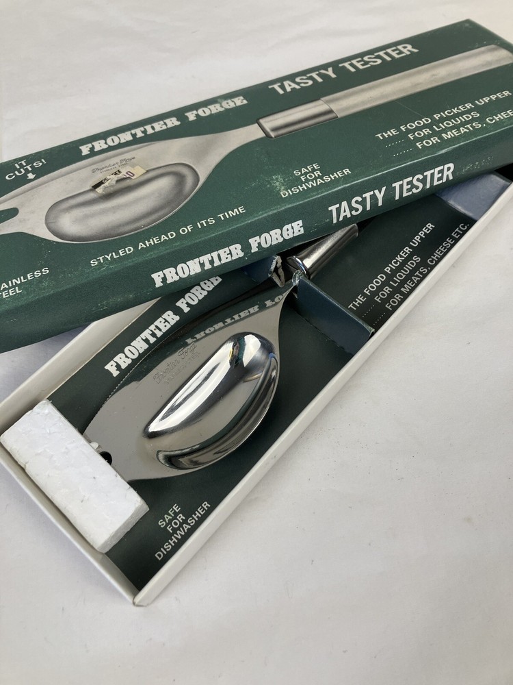 Vintage MCM Frontier Forge Tasty Tester Utensil Serving