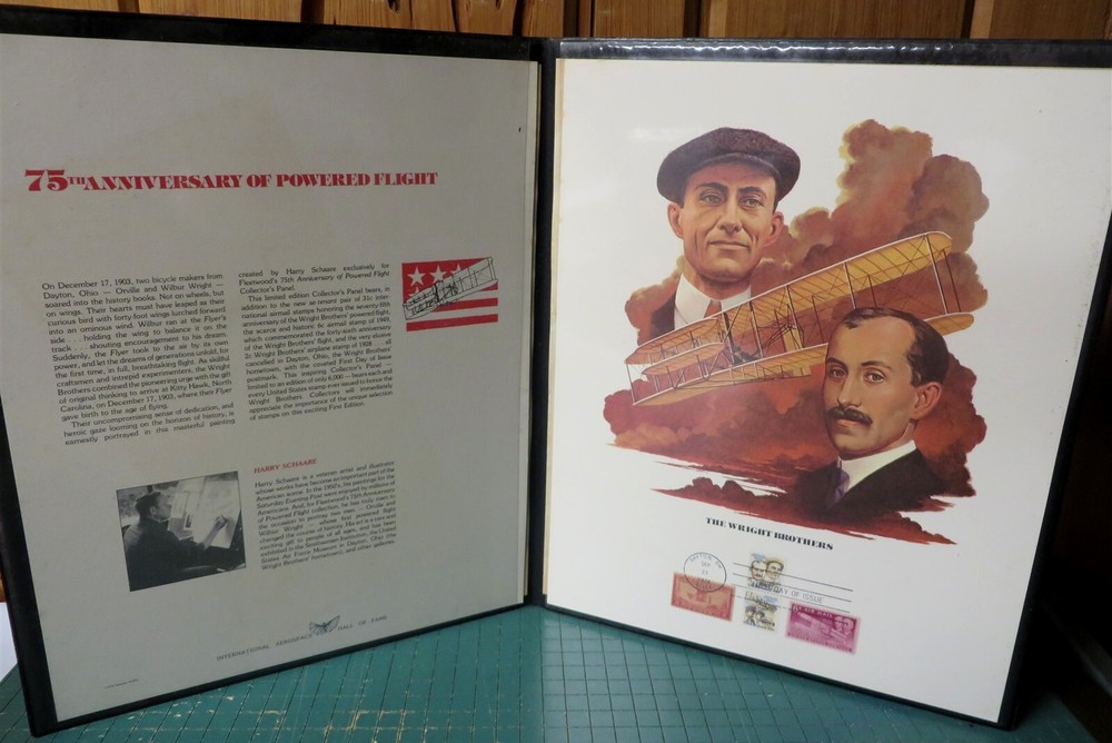 Fleetwood Folder 1978 75th Anniversary Powered Flight Wright Brothers FDC