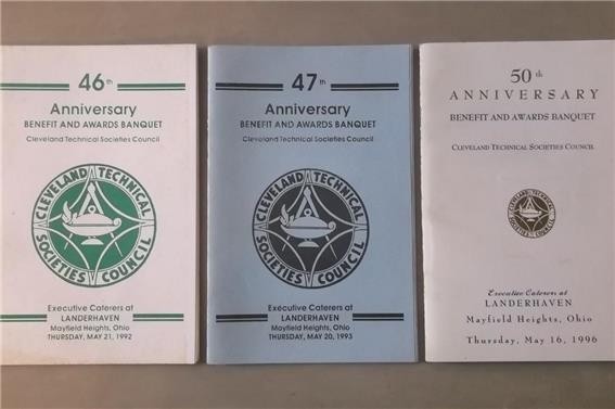 VINTAGE LOT 10 CLEVELAND TECHNICAL SOCIETIES OHIO ENGINEERING SCIENCE PROGRAMS