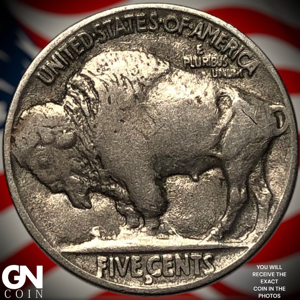 1917 D Buffalo Nickel Z5170