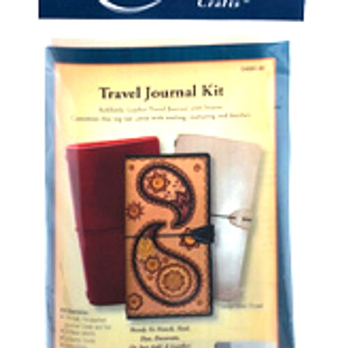 DIY- TRAVEL JOURNAL - Leather with Pages