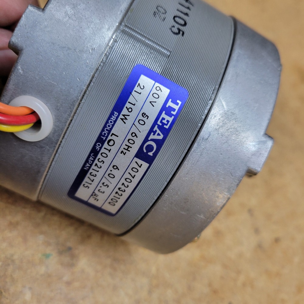 TEAC 3340 Left/Feed Motor, works.