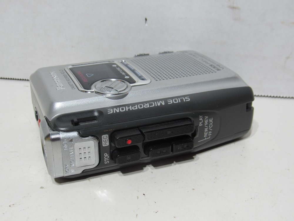 Panasonic RQ-L31 Voice Activated System Handheld Cassette Recorder Silver VAS