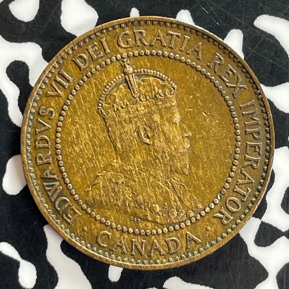 1908 Canada Large Cent Lot#C4531 Nice!