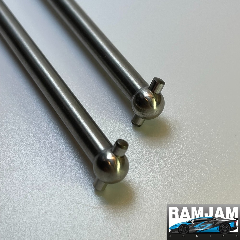 Arrma Limitless v2 Titanium Rear Axle Set