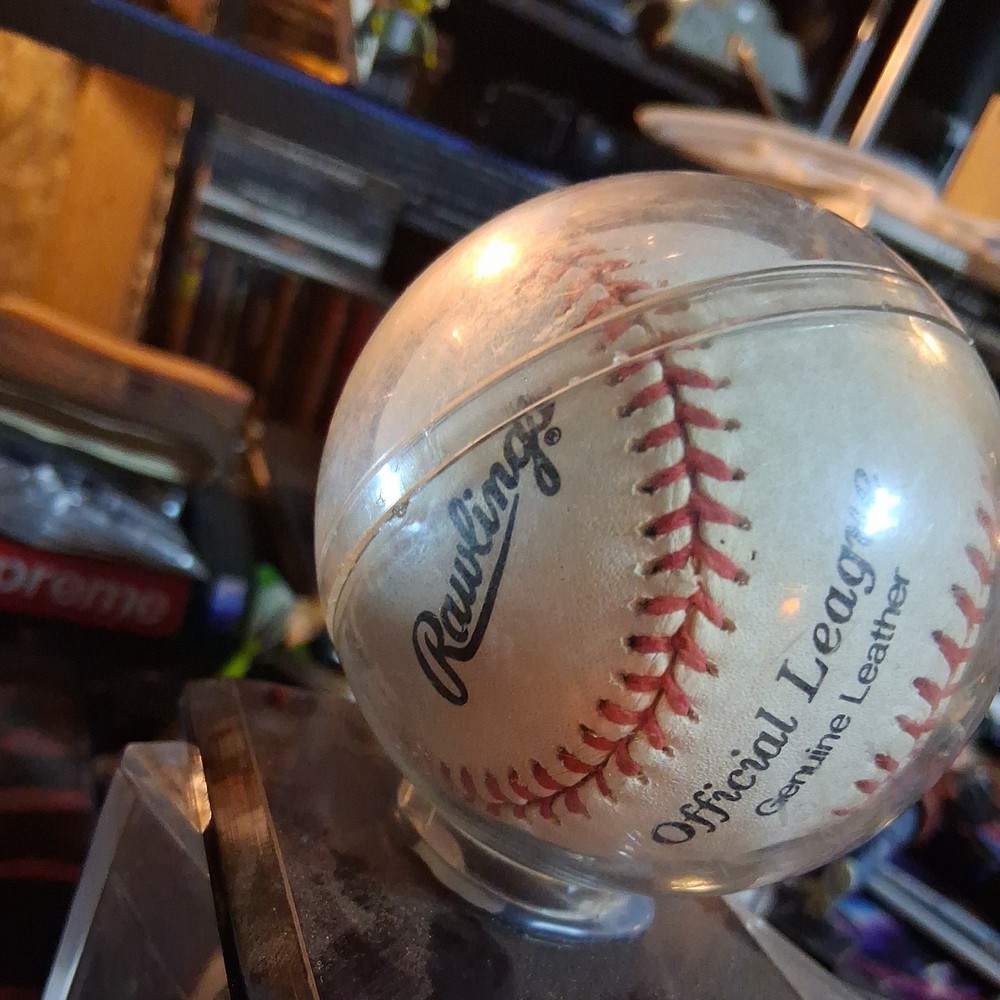Eddie Mathews signed ONL Feeney baseball
