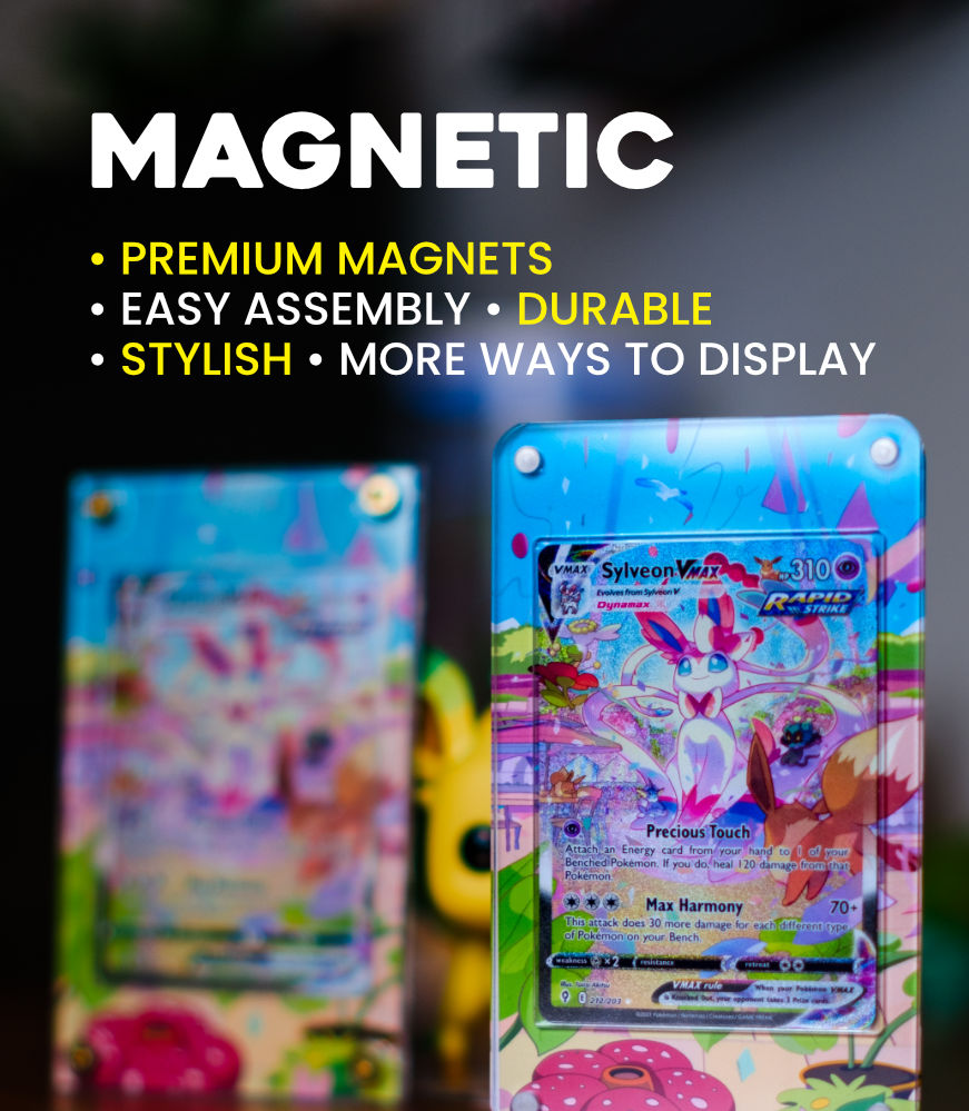Pokemon 151 Set Charizard Blastoise Venusaur | Card Display Case Extended Art fo