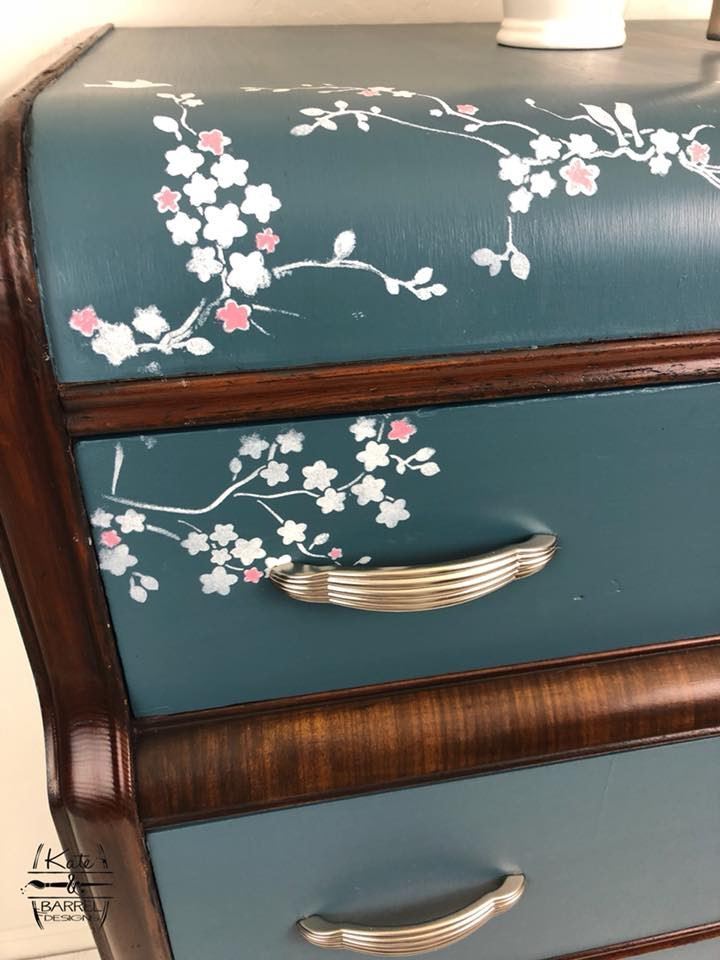 4-1/2" Art Deco Pull Satin Chrome