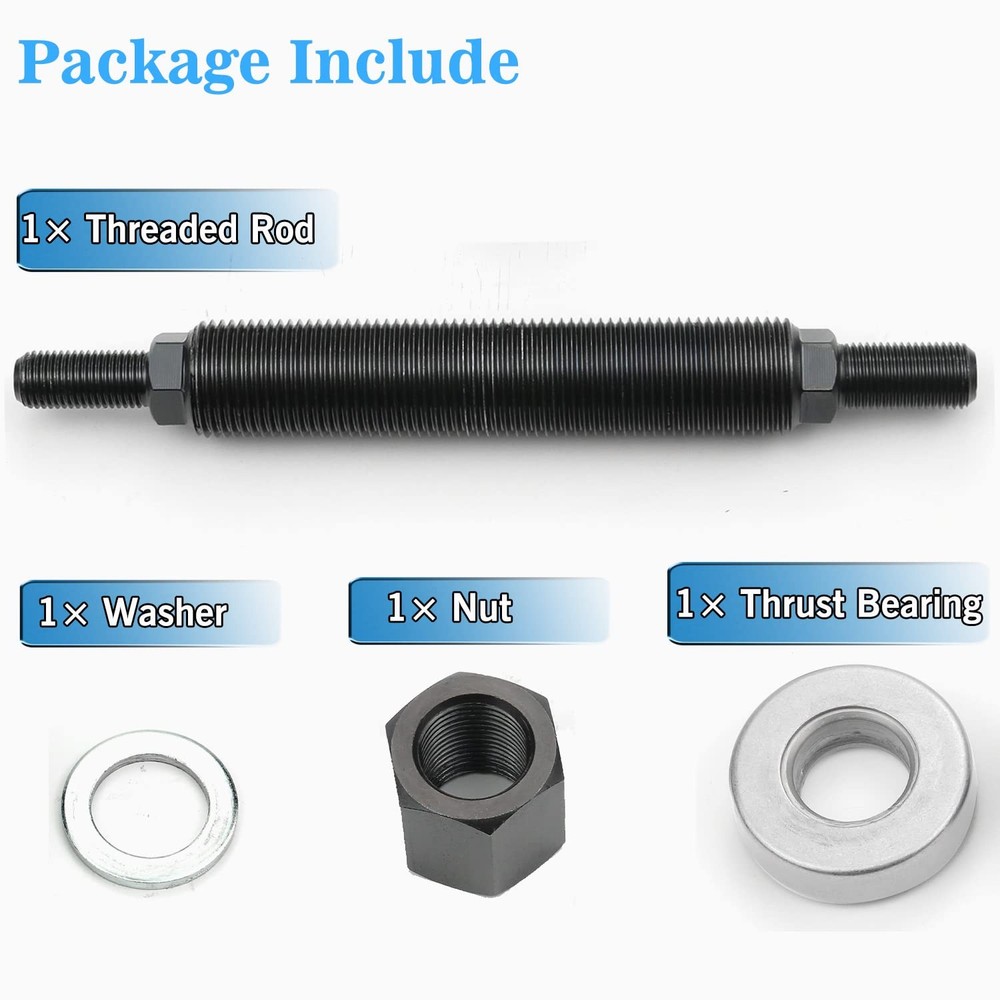 66515 Harmonic Balancer Installation Tool Compatible with Chevy 350 SBC BBC C...