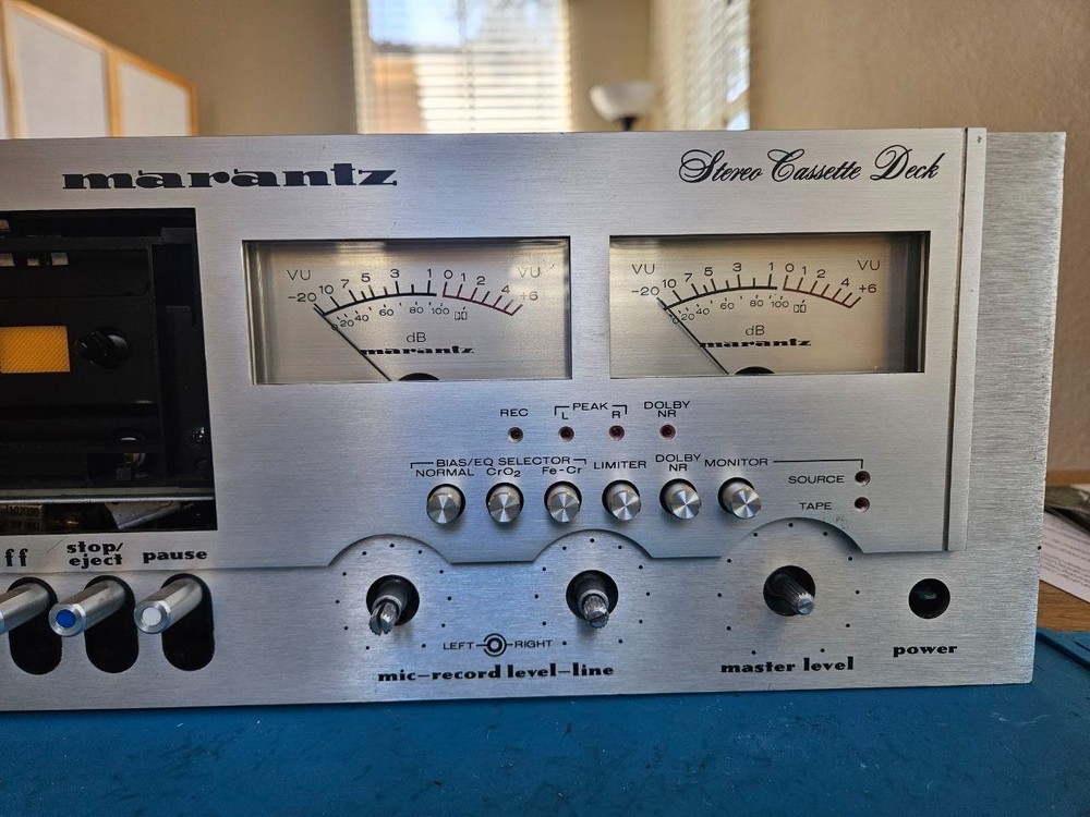 Marantz 5030b Three Head cassette deck. Working. For Parts