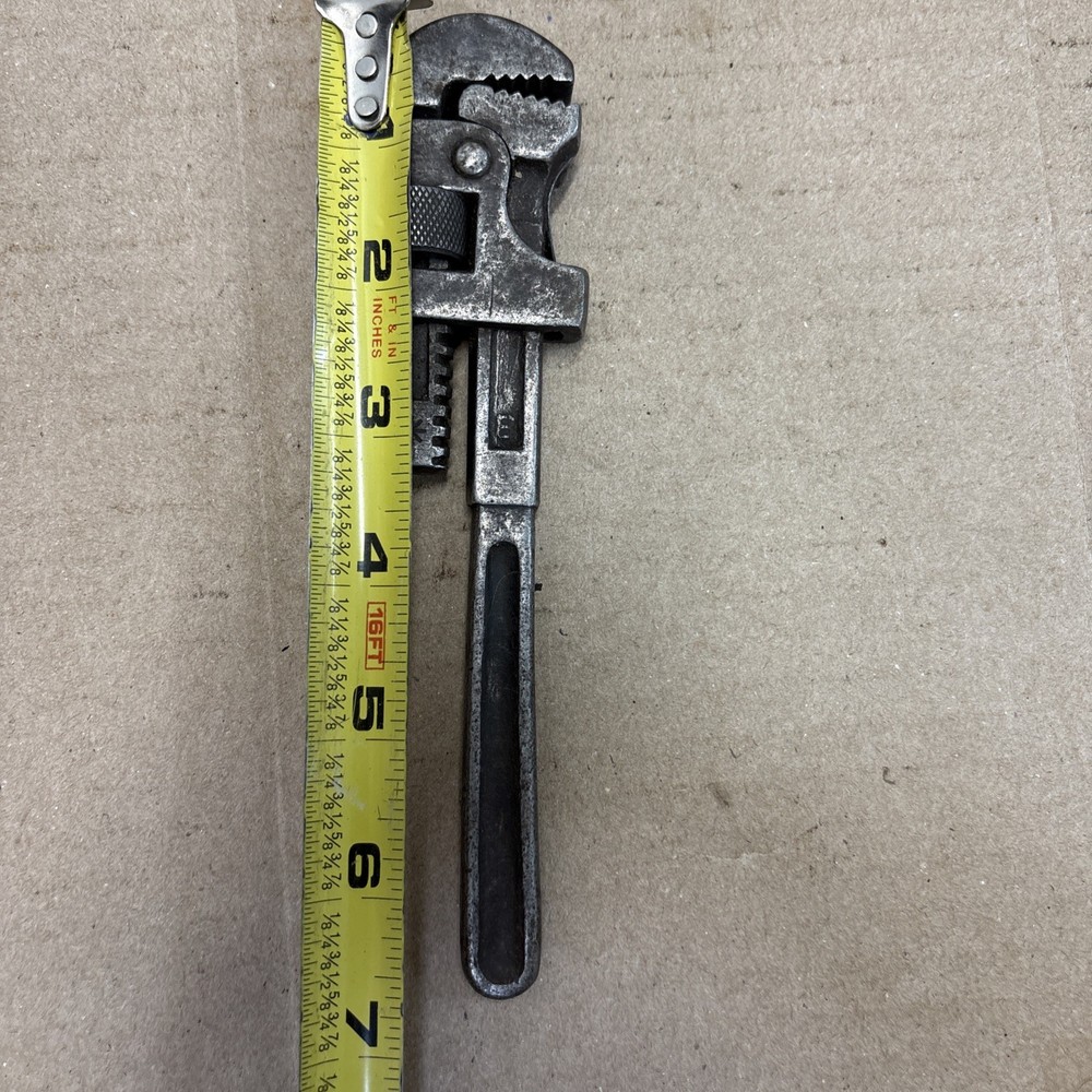 Vintage Adjustable Monkey Wrench Tryon 8” Length
