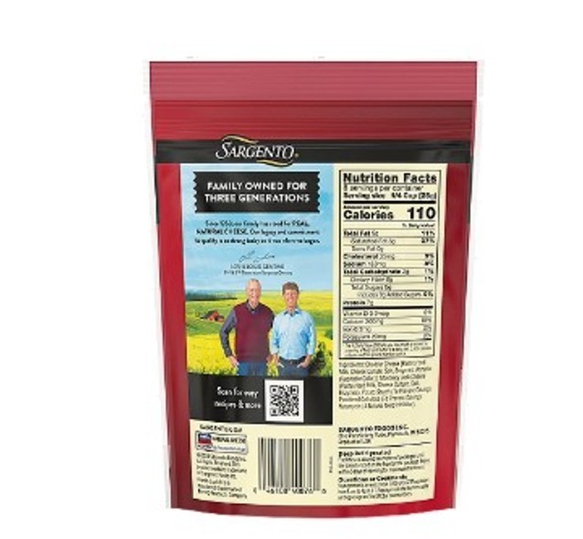 Sargento Cheddar Jack Shredded Cheese, 8 oz (2 Pack)